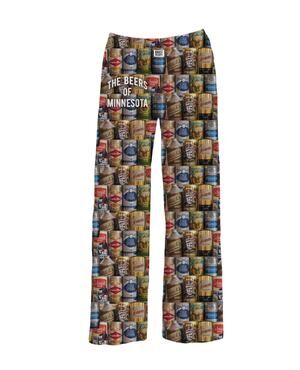 NWT Brief Insanity Beers of Minnesota Lounge Pajama Pants Unisex Size Medium